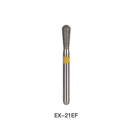 AZDENT Diamond Bur FG EX 21EF Barrel 5pcs/Pack-azdentall.com