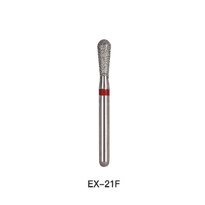 AZDENT Diamond Bur FG EX 21F Barrel 5pcs/Pack-azdentall.com