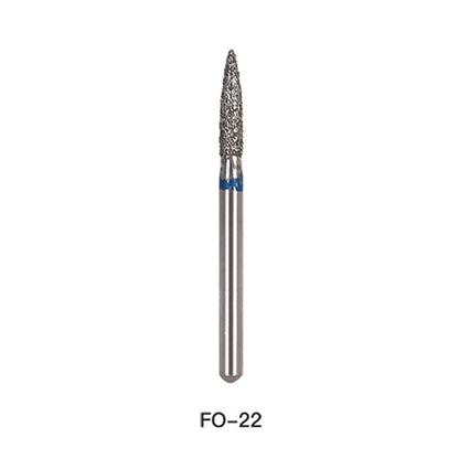 AZDENT Diamond Bur FG FO 22 Flame 5pcs/Pack-azdentall.com