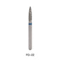 AZDENT Diamond Bur FG FO 22 Flame 5pcs/Pack-azdentall.com