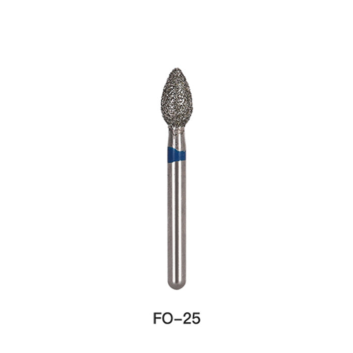 AZDENT Diamond Bur FG FO 25 Flame 5pcs/Pack-azdentall.com