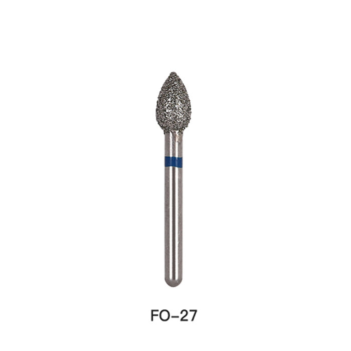 AZDENT Diamond Bur FG FO 27 Flame 5pcs/Pack-azdentall.com