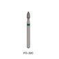 AZDENT Diamond Bur FG FO 32C Flame 5pcs/Pack-azdentall.com