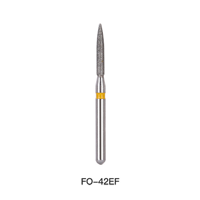 AZDENT Diamond Bur FG FO 42EF Flame 5pcs/Pack-azdentall.com