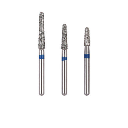 AZDENT Diamond Bur RS Series Full Size Rounded Shoulder 5pcs/Pack