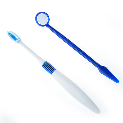 AZDENT Orthodontic Kit Toothbrush Interdental Brush Floss Mirror Wax Traction - azdentall.com