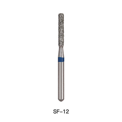 AZDENT Diamond Bur SF 12 Flat End Cylinder 5pcs/Pack -azdentall.com