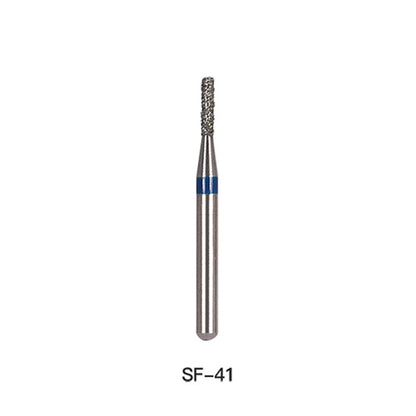 AZDENT Diamond Bur SF 41 Flat End Cylinder 5pcs/Pack -azdentall.com