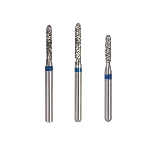 AZDENT Diamond Bur SO Series Full Size Torpedo 5pcs/Pack