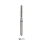 AZDENT Diamond Bur SR 11 Round End Cylinder 5pcs/Pack-azdentall.com