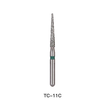 AZDENT Diamond Bur TC 11C Needle 5pcs/Pack-azdentall.com