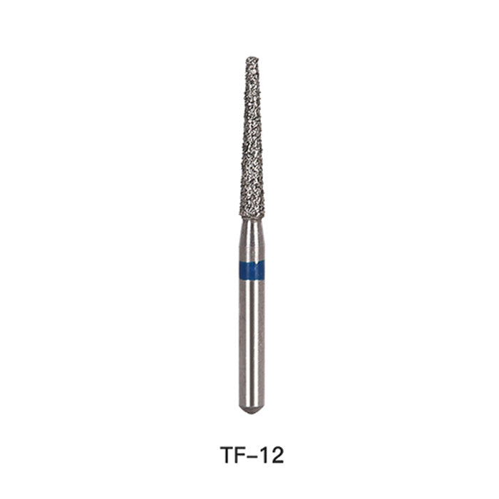 AZDENT Diamond Bur TF 12 Flat Cone 5pcs/Pack-azdentall.com