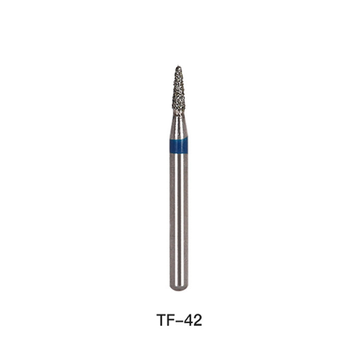 AZDENT Diamond Bur TF 42 Flat Cone 5pcs/Pack-azdentall.com