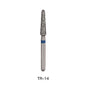 AZDENT Diamond Bur TR 14 Round End Cone 5pcs/Pack-azdentall.com