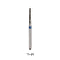 AZDENT Diamond Bur TR 20 Round End Cone 5pcs/Pack-azdentall.com