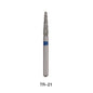 AZDENT Diamond Bur TR Series Full Size Round End Cone 5pcs/Pack