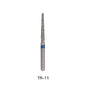 AZDENT Diamond Bur TR 11 Round End Cone 5pcs/Pack-azdentall.com