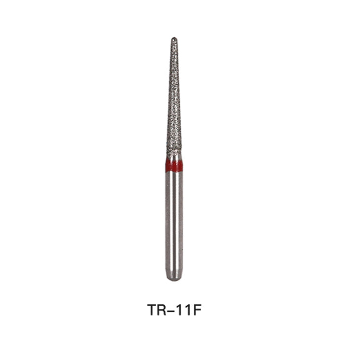 AZDENT Diamond Bur TR Series Full Size Round End Cone 5pcs/Pack