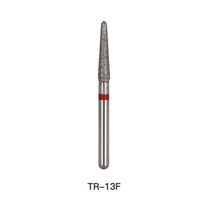 AZDENT Diamond Bur TR Series Full Size Round End Cone 5pcs/Pack