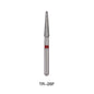 AZDENT Diamond Bur TR Series Full Size Round End Cone 5pcs/Pack