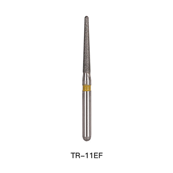 AZDENT Diamond Bur TR Series Full Size Round End Cone 5pcs/Pack