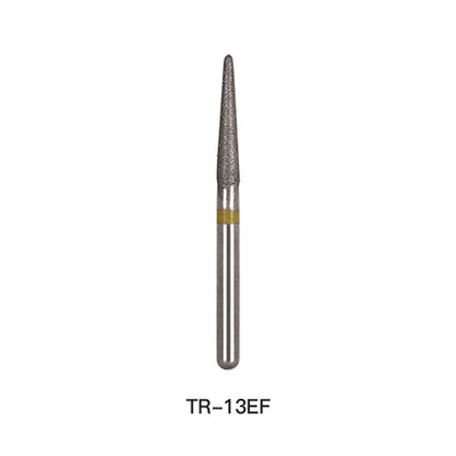 AZDENT Diamond Bur TR Series Full Size Round End Cone 5pcs/Pack