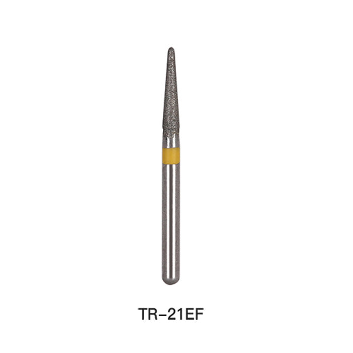 AZDENT Diamond Bur TR Series Full Size Round End Cone 5pcs/Pack