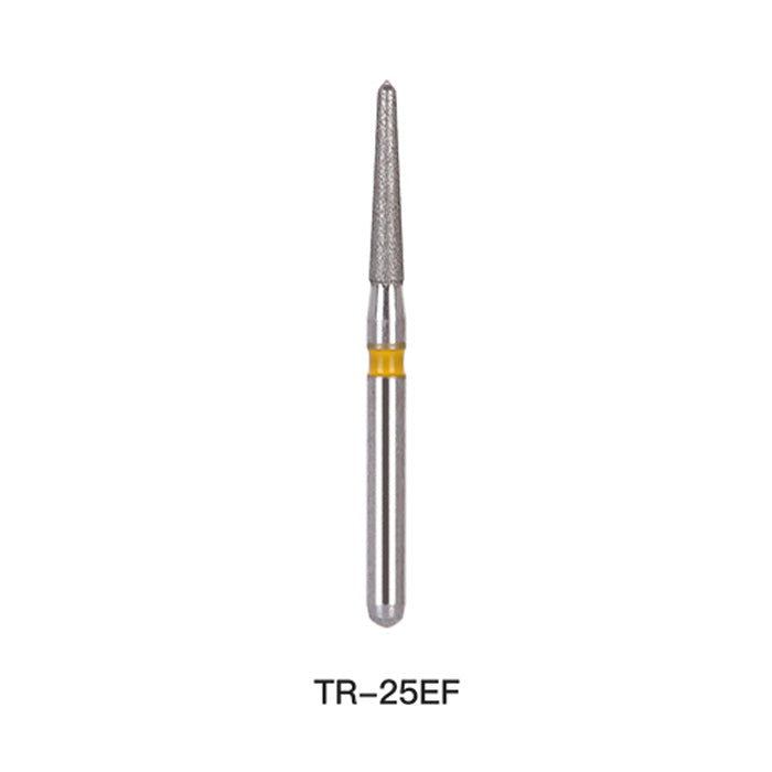 AZDENT Diamond Bur TR Series Full Size Round End Cone 5pcs/Pack