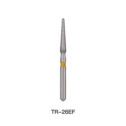 AZDENT Diamond Bur TR Series Full Size Round End Cone 5pcs/Pack