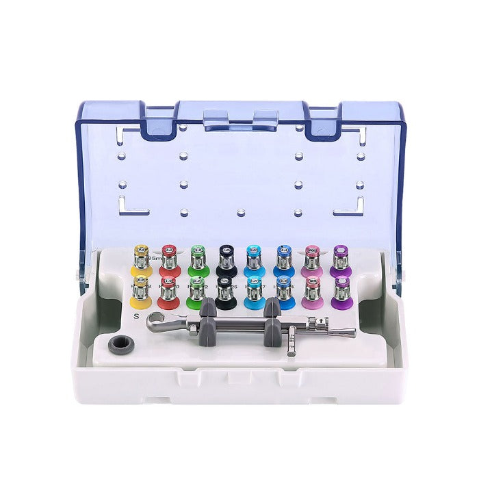 Driver Universal Instrument Universal Implant Driver Kit 16pcs Drivers With Torque Wrench 15-70Ncm ...