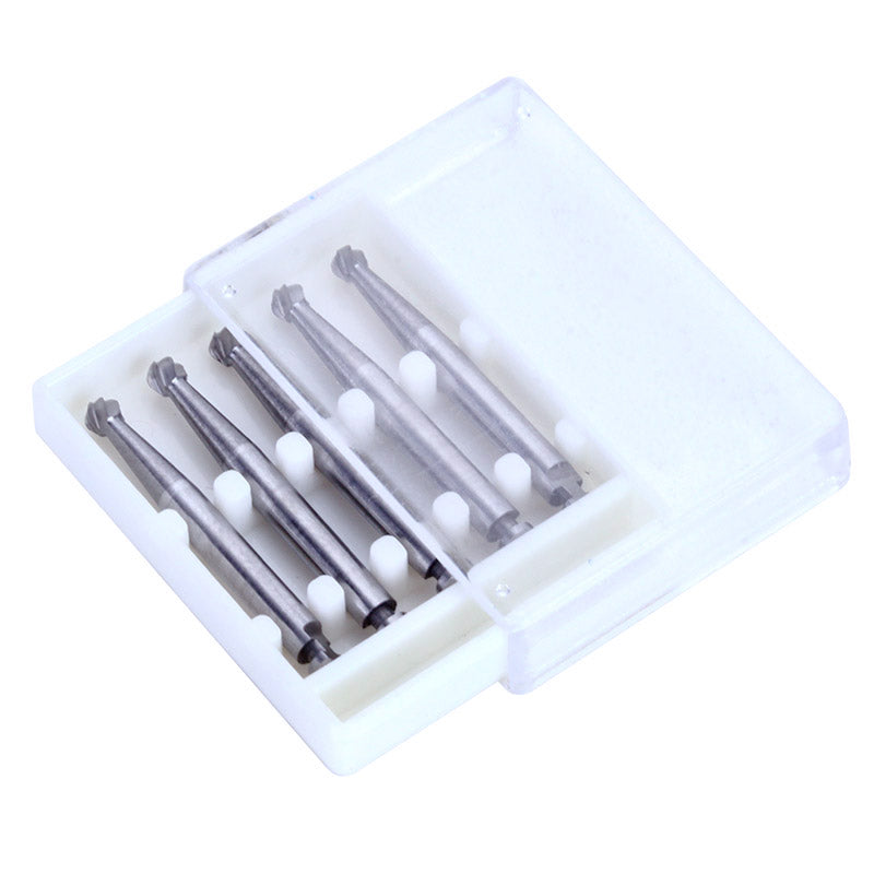 Dental RA #8 Round Carbide Bur for Slow Speed Latch 2.3mm 5pcs/Box-azdentall.com