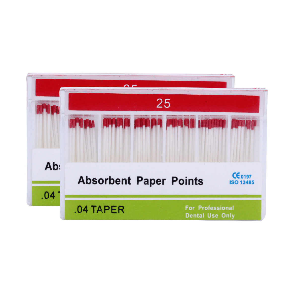 Absorbent Paper Points #15-40 Taper Size 0.04 Color Coded 7 Models 100/Box-azdentall.com