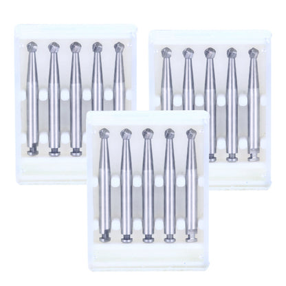 Dental RA #8 Round Carbide Bur for Slow Speed Latch 2.3mm 5pcs/Box-azdentall.com