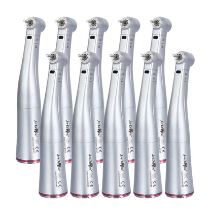 Dental 1:5 Increasing Electric Fiber Optic Contra Angle Handpiece Internal Four Way Spray