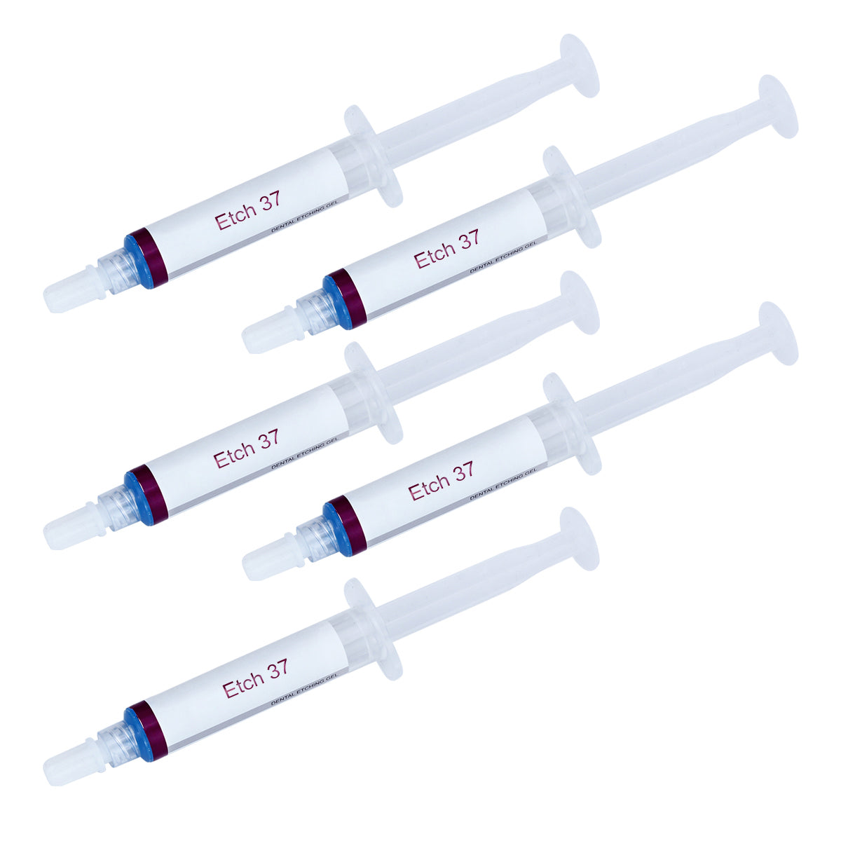 5 Pcs Dental Acid Etching Gel 37% Phosphoric Enamel Dentin 5ml/Syringe - azdentall.com