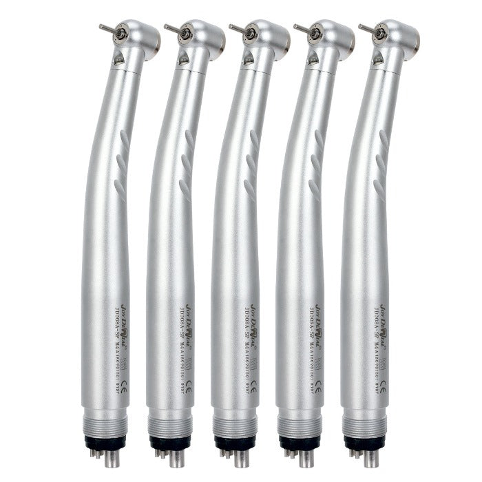 Dental E-generator Integrated LED High Speed Handpiece Push Button 2/4 Hole Triple Water Spray