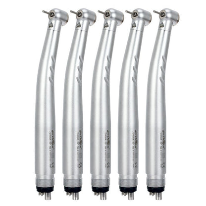 Dental E-generator Integrated LED High Speed Handpiece Push Button 2/4 Hole Triple Water Spray