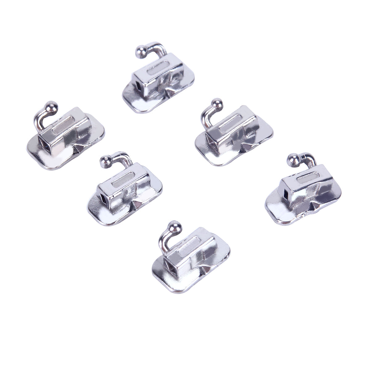 AZDENT Dental Orthodontic Buccal Tube 1st Molar Bondable Monoblock Non-convertible Roth 0.018 50Sets/Box - azdentall.com