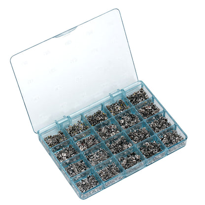 AZDENT Dental Orthodontic Metal Brackets Braces Mini Roth 0.022 Hooks on 345 Mesh Base 50Sets/Box (1000pcs) - azdentall.com