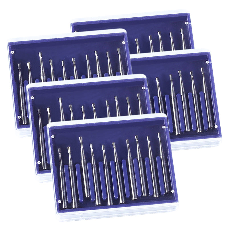 Dental Carbide Bur FG #330 Pear Shaped 10pcs/Box-azdentall.com