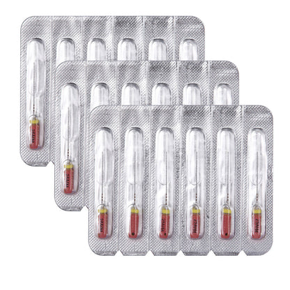 Dental C Files Hand Use Stainless Steel 25mm #6 6pcs/Pack-azdentall.com