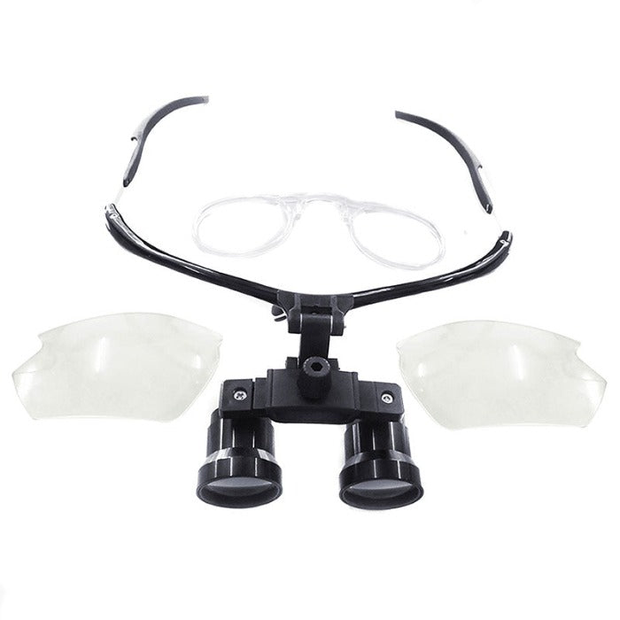 Dental Binocular Loupes Aluminum Variable Loupes 2.5X-3.5X