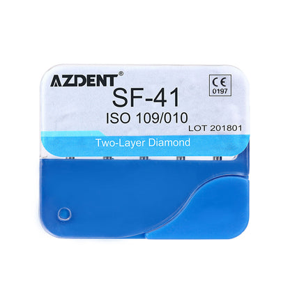 AZDENT Diamond Burs Two Layers 5pcs/Box