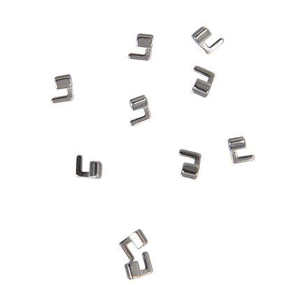 AZDENT Crimpable Hooks Sliding Stainless Steel Accessory 10pcs/Bag - azdentall.com