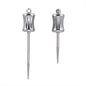 Dental Mini Manual Extractor Apical Root Fragments Drill Short & Long 2 pcs/Bag