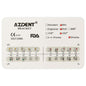 AZDENT Dental Mini Metal Brackets For Braces Roth 0.022 3Hooks 20pcs/Pack - azdentall.com