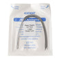 AZDENT Dental Orthodontic Archwires Niti Super Elastic Ovoid Rectangular 0.017x0.022 Lower 10pcs/Pack - azdentall.com