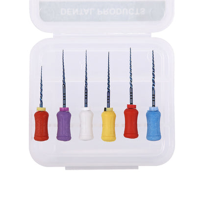 AZDENT Dental Hand NiTi Protaper Super Files Heat Activated 25mm 6Pcs/Pack-azdentall.com