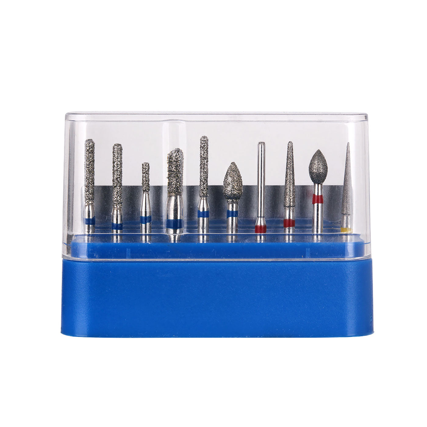 AZDENT Dental Diamond Bur FG-112 Crown Preparation Anterior Teeth Kit 10pcs/Kit-azdentall.com