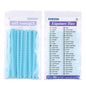 AZDENT Dental Orthodontic Elastic Ligature Ties Bands for Brackets 23 Colors - azdentall.com